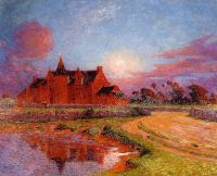 Ferdinand Loyen Du Puigaudeau - Moonlight over Kervaudu